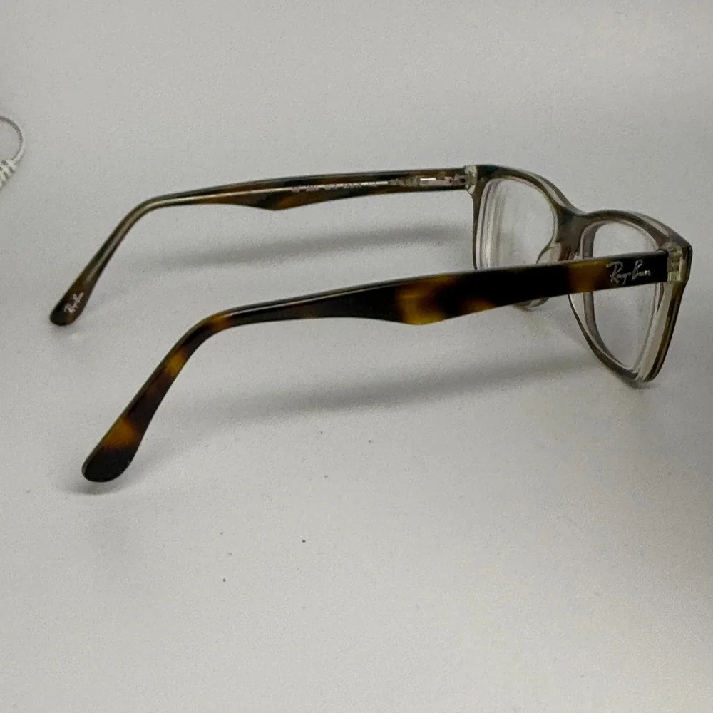 Ray-Ban RB 5228 5913 Tortoise Shell Rectangular Eyeglasses Frames 50-17-140
